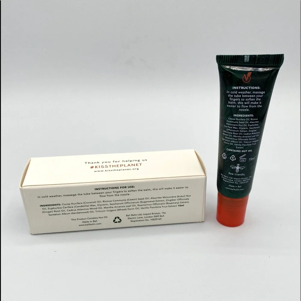 Bali Balm| Lip Balm | Sandalwood & Ginger BNIB